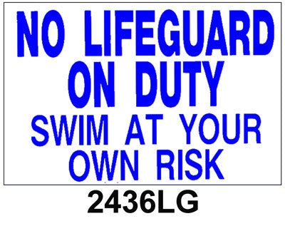 2436LG-- SW24x36 - Minimum Order of 50 pieces – National Stock Sign