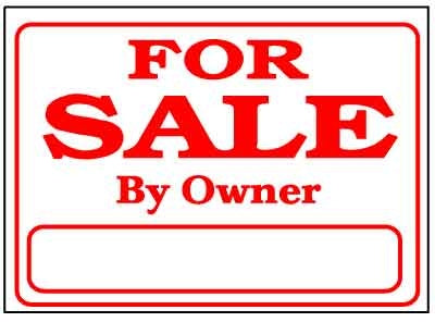 For Sale by Owner/Space-- CORR18x24 – National Stock Sign