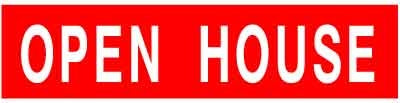 Open House-- MAGNET – National Stock Sign
