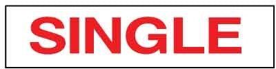 Single-- SR – National Stock Sign