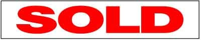 Sold Sticker-- RS – National Stock Sign